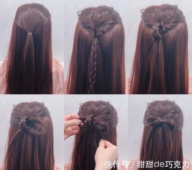 直发|搜罗给长直发女性的10种公主头编发!让直发的魅力发挥到极点