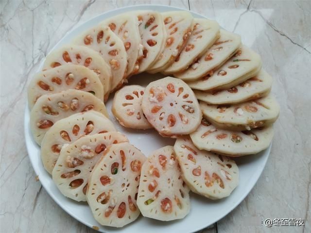 莲藕怎样做才好吃？教你这样做，大人小孩都爱吃，端上桌就光盘