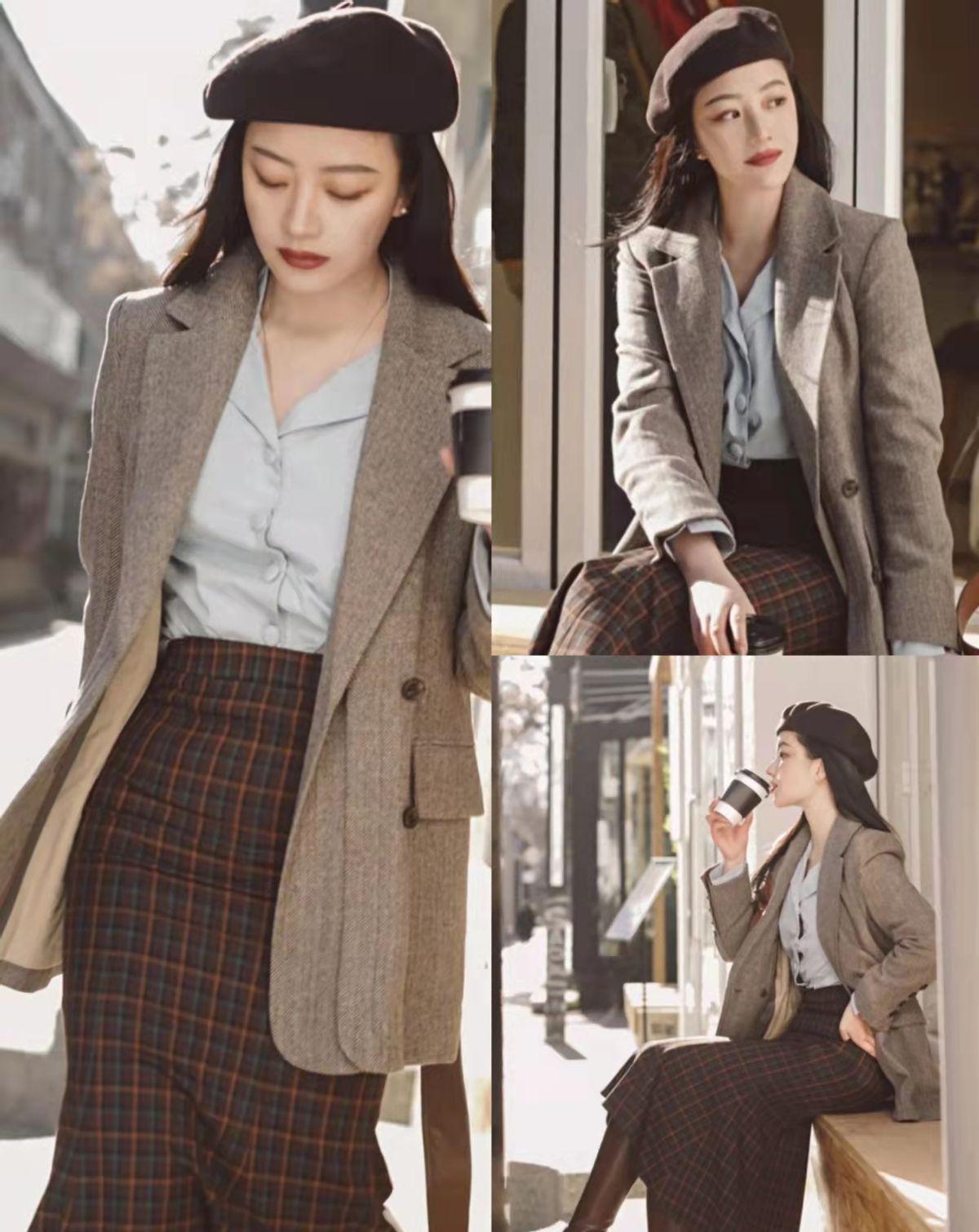 英伦复古风 “英伦复古风”穿搭优雅又迷人,让你从头美到脚,日常穿也很合适