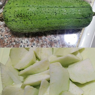 私房水鱼丝瓜面