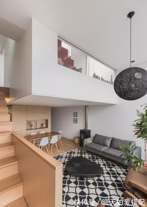 收纳|又是别人的房子,118平顶层复式加两节楼梯,双层露台直接变三层