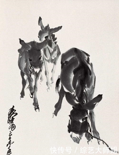 画马&徐悲鸿画了8匹马,却不如一头牛值钱,专家:放大10倍看细节