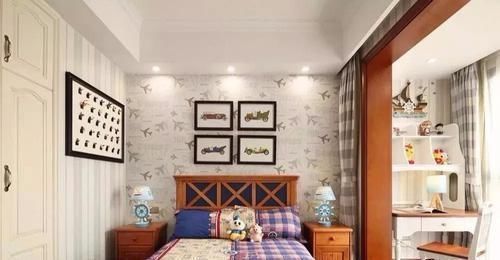 卧室|卧室就这样装吧太实用了,一房能当两房用,连书房都可以省了