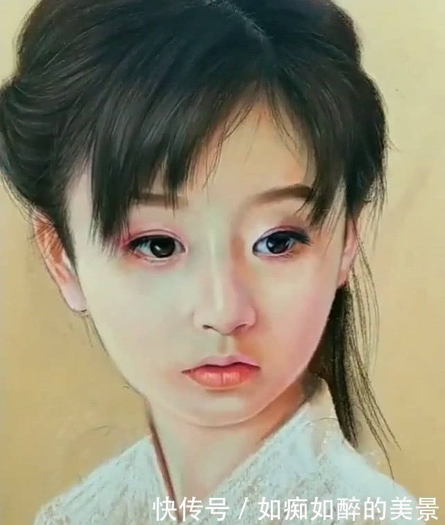 美术生@美术生画简笔画,开始小学生都不如,画到一半颜值飙升!