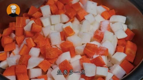  酸辣|泡萝卜好吃有诀窍，教你在家做着吃，酸辣爽脆，一天就能吃！