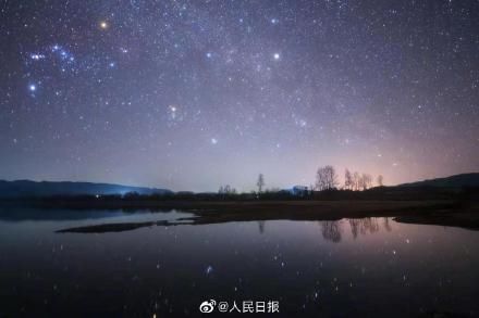 除夕夜前的绝美星空，一起许愿吧！