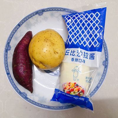 紫薯土豆泥沙拉