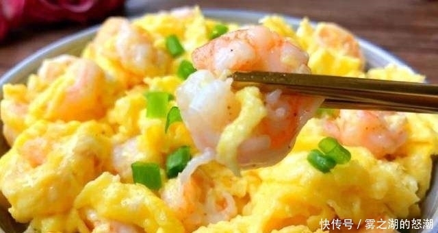 色泽鲜明|低脂低卡的减脂餐,巨嫩滑的虾仁滑蛋,色泽鲜明,美味可口,好吃