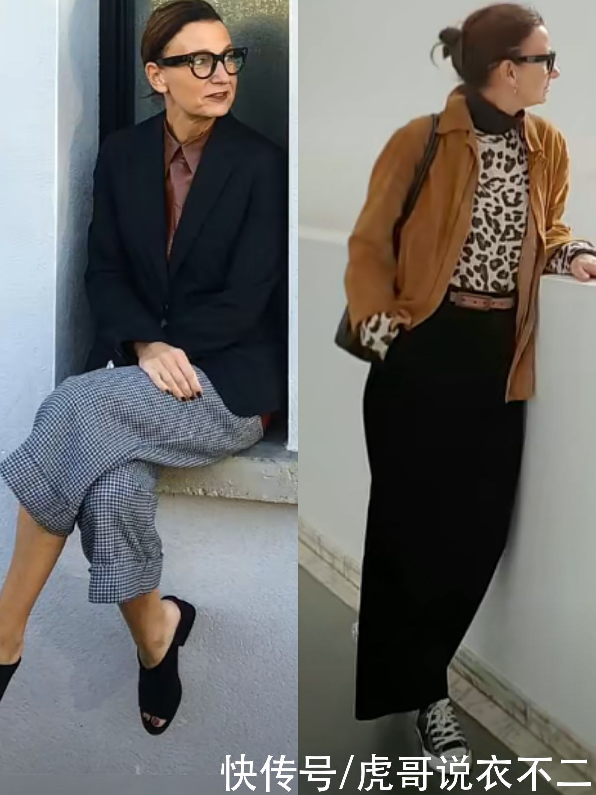 自信|被这位时尚奶奶圈粉了，打扮简约洒脱不做作，远比同龄人自信优雅