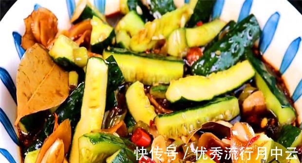 大碗|腌黄瓜用盐水杀就错了，教你一招，清爽入味嘎嘣脆，10分钟就能吃！
