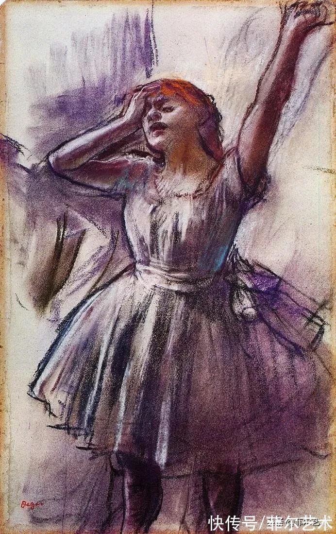 法国@法国艺术大师埃德加·德加舞女125幅油画作品,美翻了