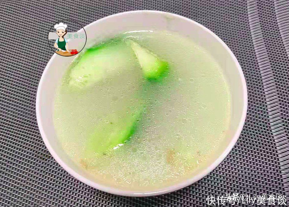 骨头|夏天，丝瓜和它是绝配，切块煮汤，鲜甜清爽营养，比喝骨头汤过瘾