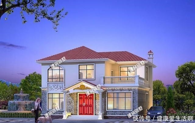 宽12米左右的两层自建房,每栋主体20多万,经济又漂亮!