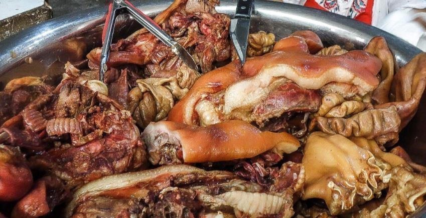 今天我才明白，牛肉为什么挂着卖，猪肉却摆着卖，看完长知识了