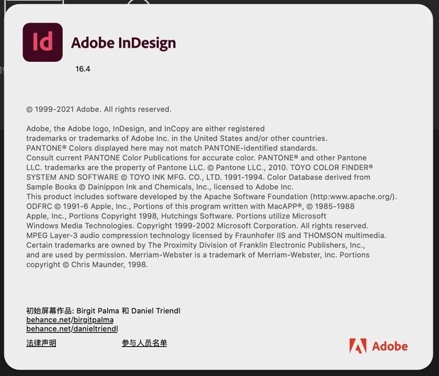 Adobe Indesign 2021 for Mac v16.4 中文激活版