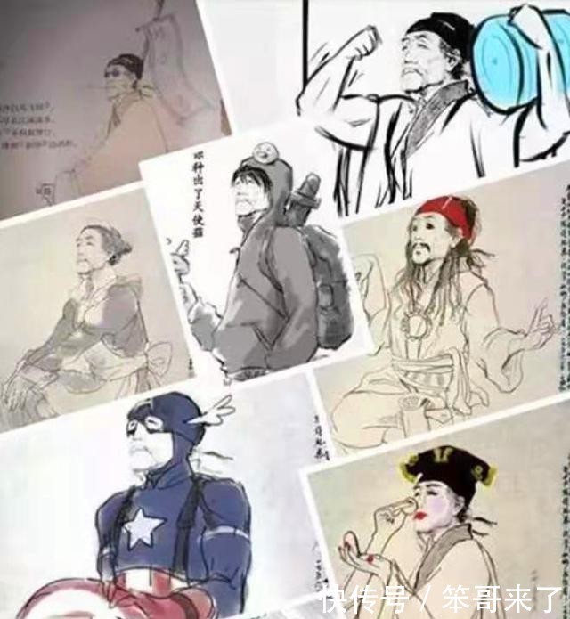 小学生涂鸦课本插画成艺术品,老师看完犯难了,该表扬还是批评?