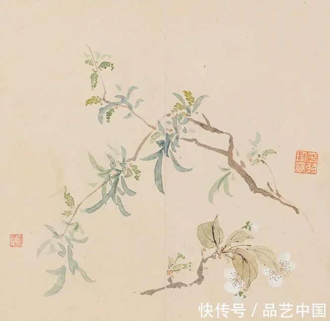 陈师曾#京剧大师的花鸟册，雅俗共赏