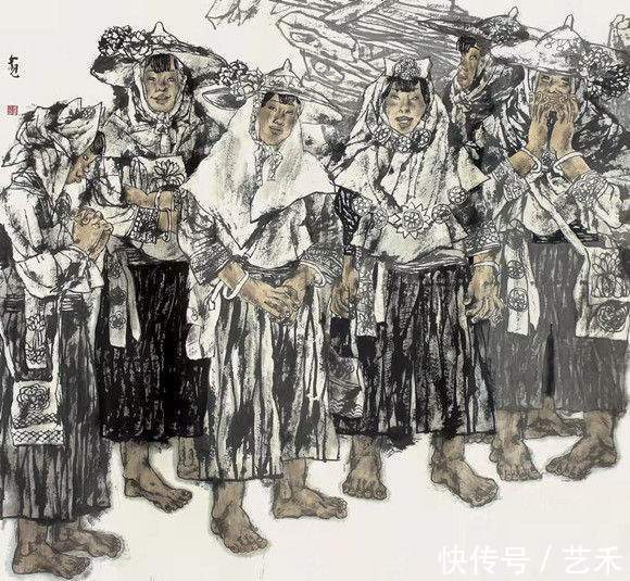 卢中见@著名画家卢中见的写意人生