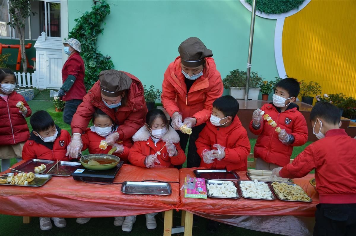 孩子们|武汉一幼儿园让孩子感受“舌尖上的节气”