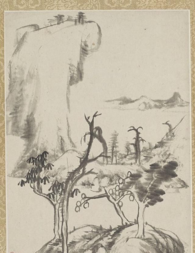 董其昌!朱耷书法欣赏:笔墨随意简朴,属于狂草与隶书的结合体