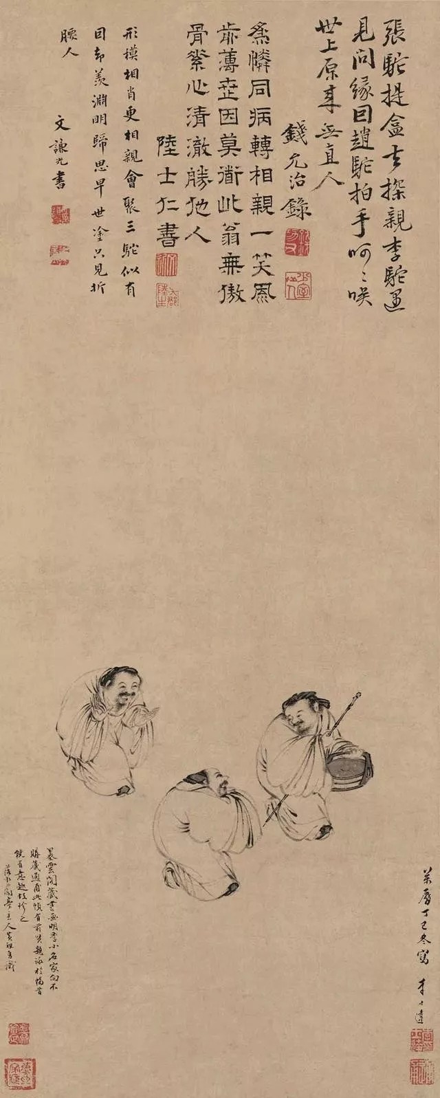 溥儒|400年前一幅画，道尽了现实人性！成为故宫馆藏国宝，醒世教材！