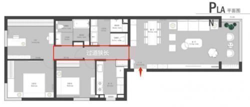 过道|参观完她家,发现简装才是最好的,房子住了快两年,依然简洁大方