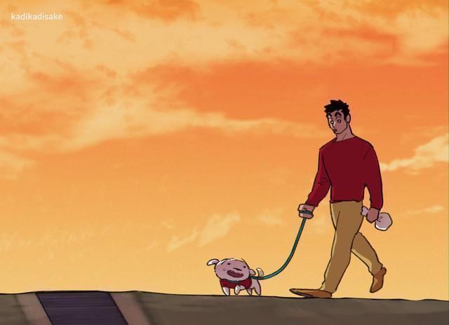 小白|蜡笔小新:长大后的小新,样子比儿时帅,屁屁操很有效果