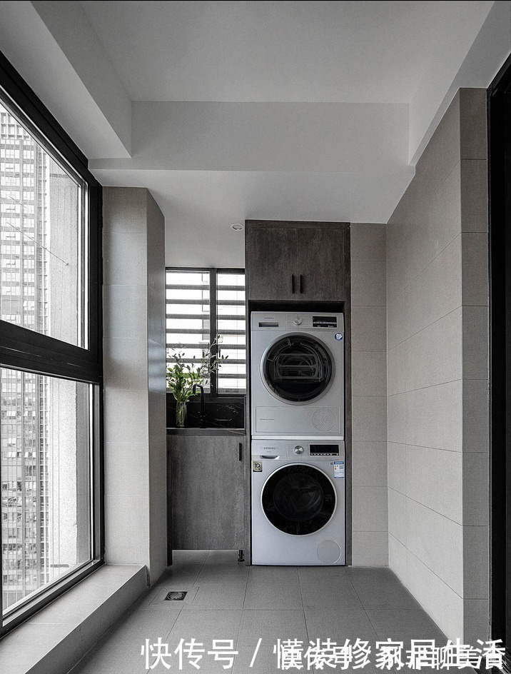 三居室|花15W装修104㎡三居室,现代风格实景,全房满满的高级感