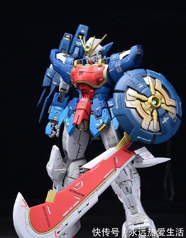 mg|MG比例神龙高达模型,翅膀渐变色好评