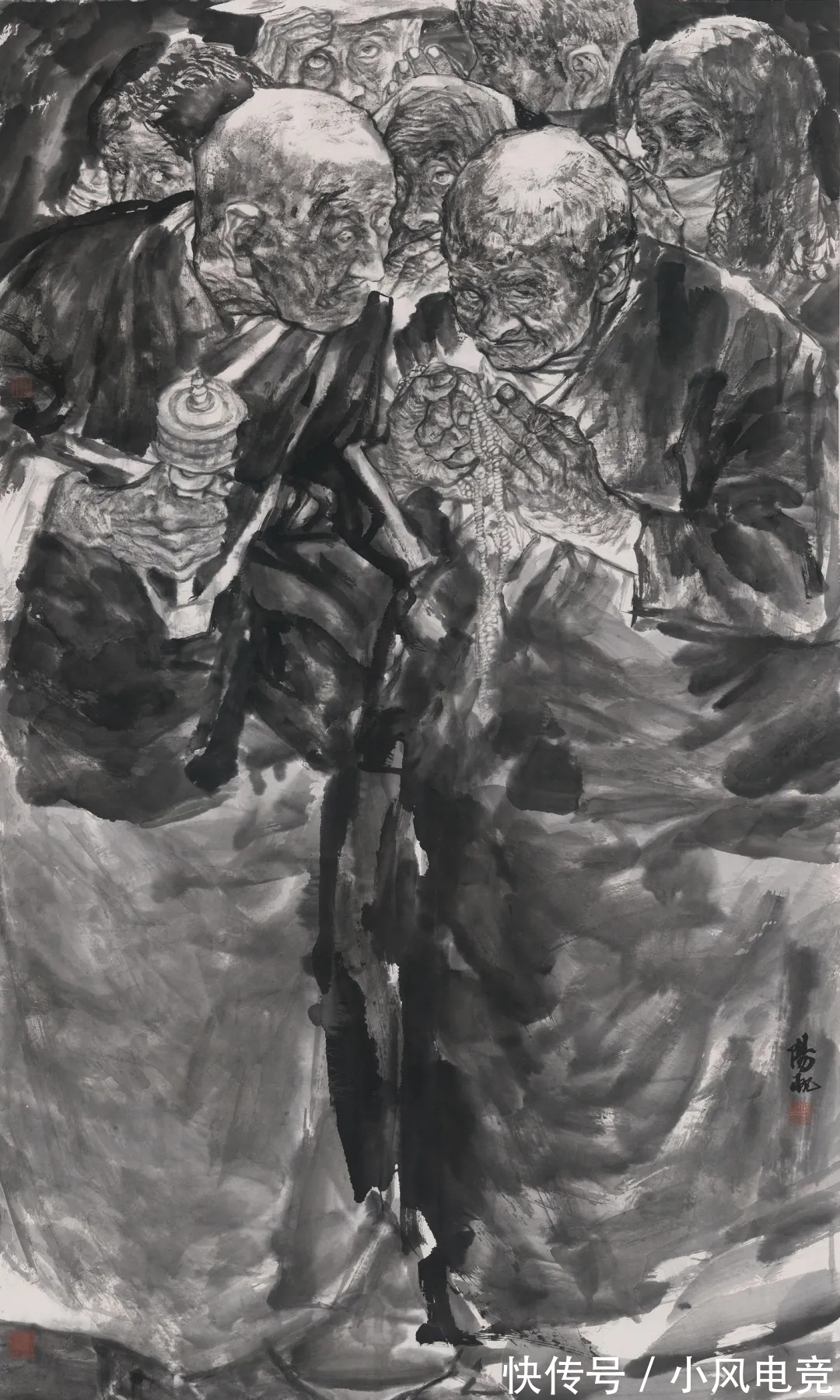 中国美术学院|杭州画院|阳帆人物画