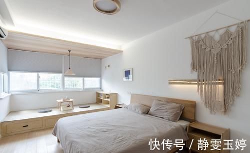 玄关|大白墙装出智慧小宅，都藏在她家65㎡二居室里，实用性满分，好美好治愈