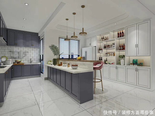 汇贤|132平现代风遇上澄净温柔的藕粉,每个区域都散发着灼眼的浪漫