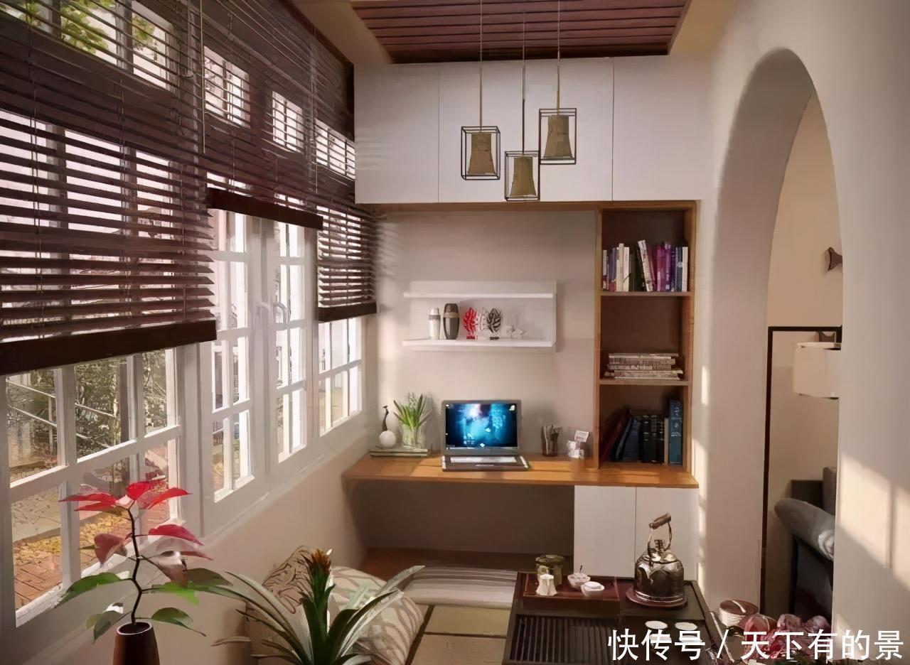 工作室|新邻居把阳台这样装,真是太实用了,整个小区都纷纷来效仿!