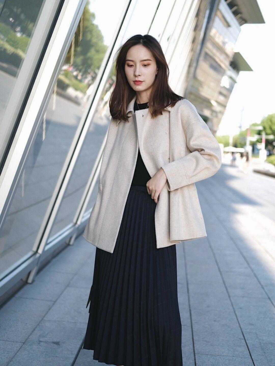 大衣 短款大衣的复古搭法,带你美出新高度