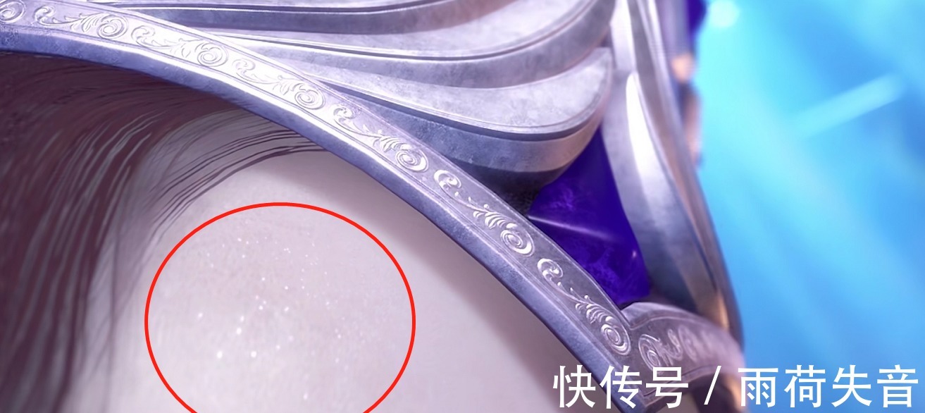 史莱克七怪|斗罗大陆比比东手上已有老年斑,五十岁多的年纪,衰老藏不住