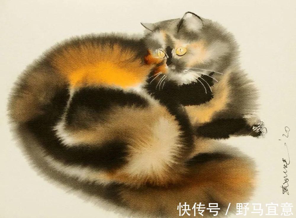 nova$专画“不正经”国画的老外,竟被10万人狂热追捧,看完作品立马佩服不已~