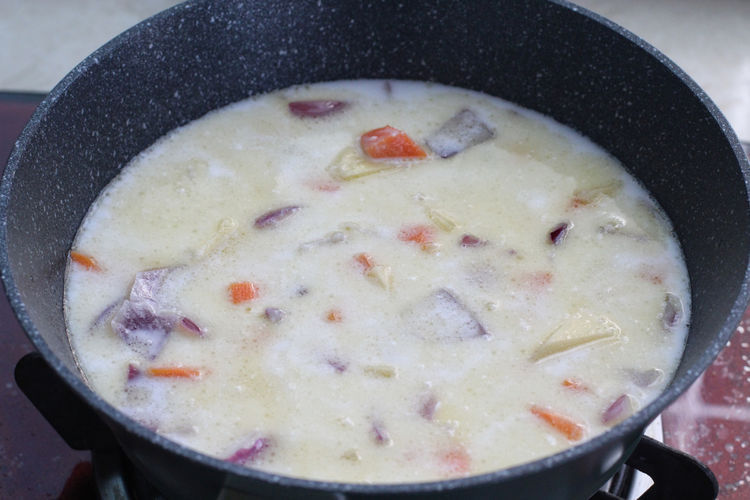 裙带菜|两片猪肉加蔬菜,做成美味咖喱猪排饭,健康实惠孩子们吃得好开心