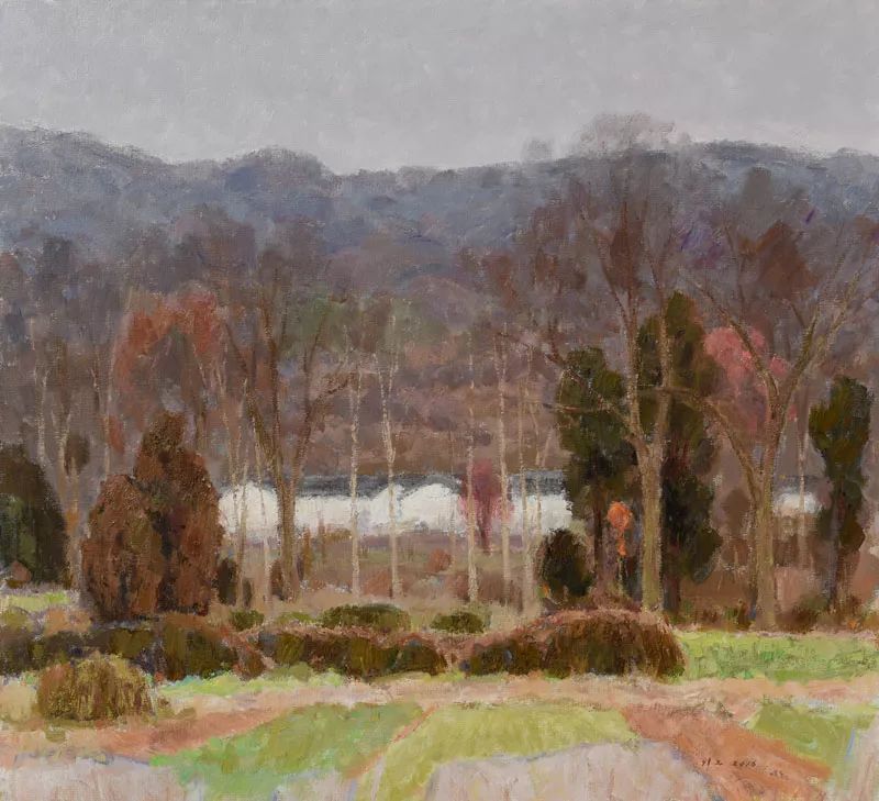 高级色彩,沈行工独特的诗意性油画