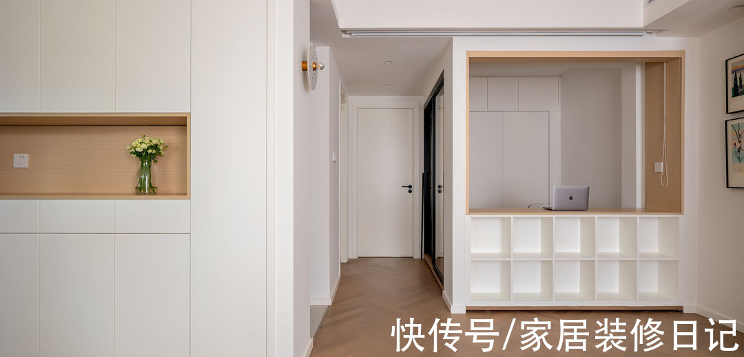 两房|60㎡改极简两房半，LDK客餐厨一体设计，空间显大堪称小户型典范