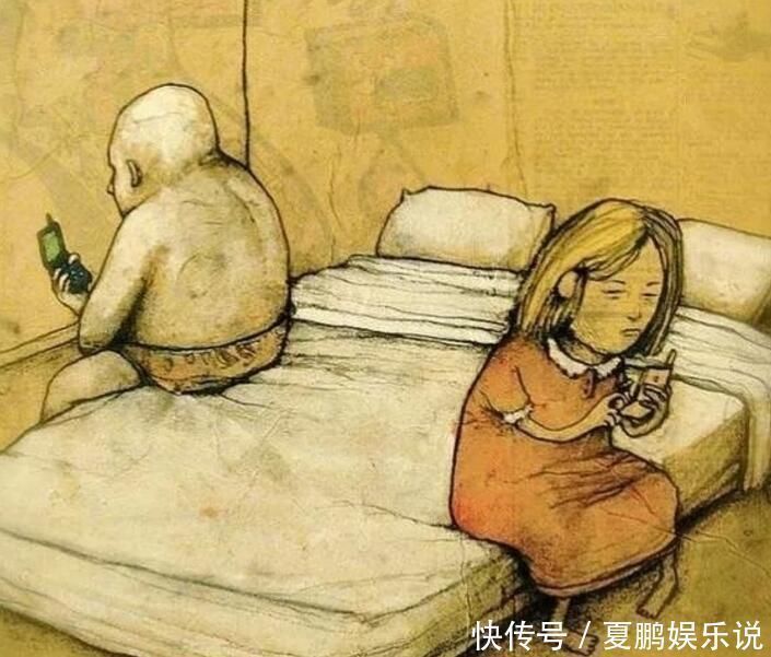 德兰#法国画师的插画艺术,表达了有意思的内涵,你能看懂几幅?