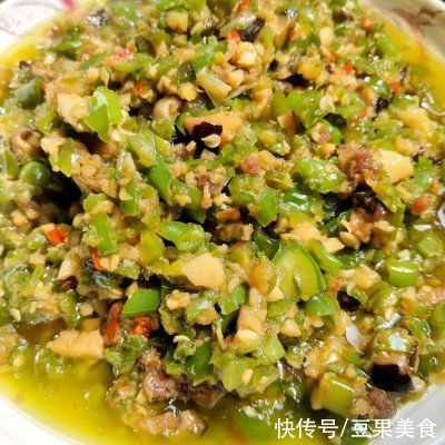 家常菜|#巨下饭的家常菜#一勺辣酱干掉一碗饭-蒜蓉肉沫香菇辣椒酱