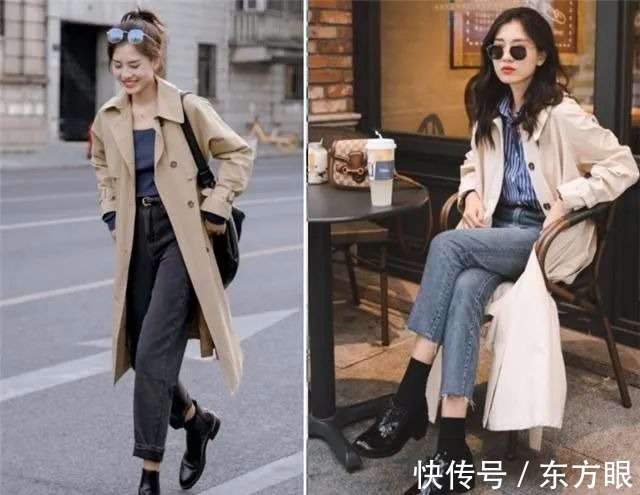 长度 听说，秋季穿风衣不要搭配裙子，这3个搭配思路更加时髦有范