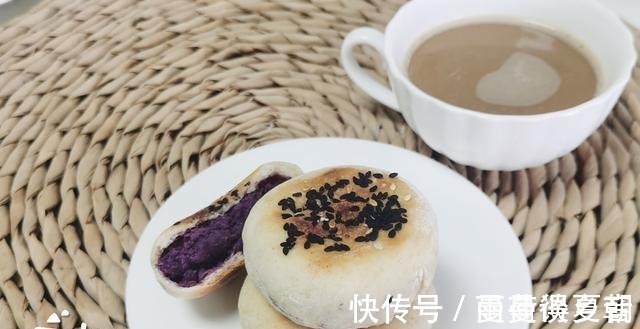 全麦饼|手把手教你做“无油、无糖”的“紫薯全麦饼”,营养好吃,又低脂!