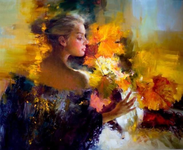 艺术学院！奔放的心：俄罗斯女画家安捷利卡超凡脱俗、别具一格的油画作品