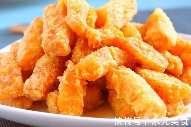 这才是南瓜最好吃的做法,甜咸可口,外酥里嫩,家人都夸太好吃了