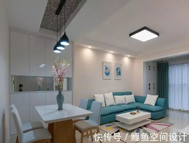 参观朋友家新房，蓝色系超漂亮，都舍不得走了