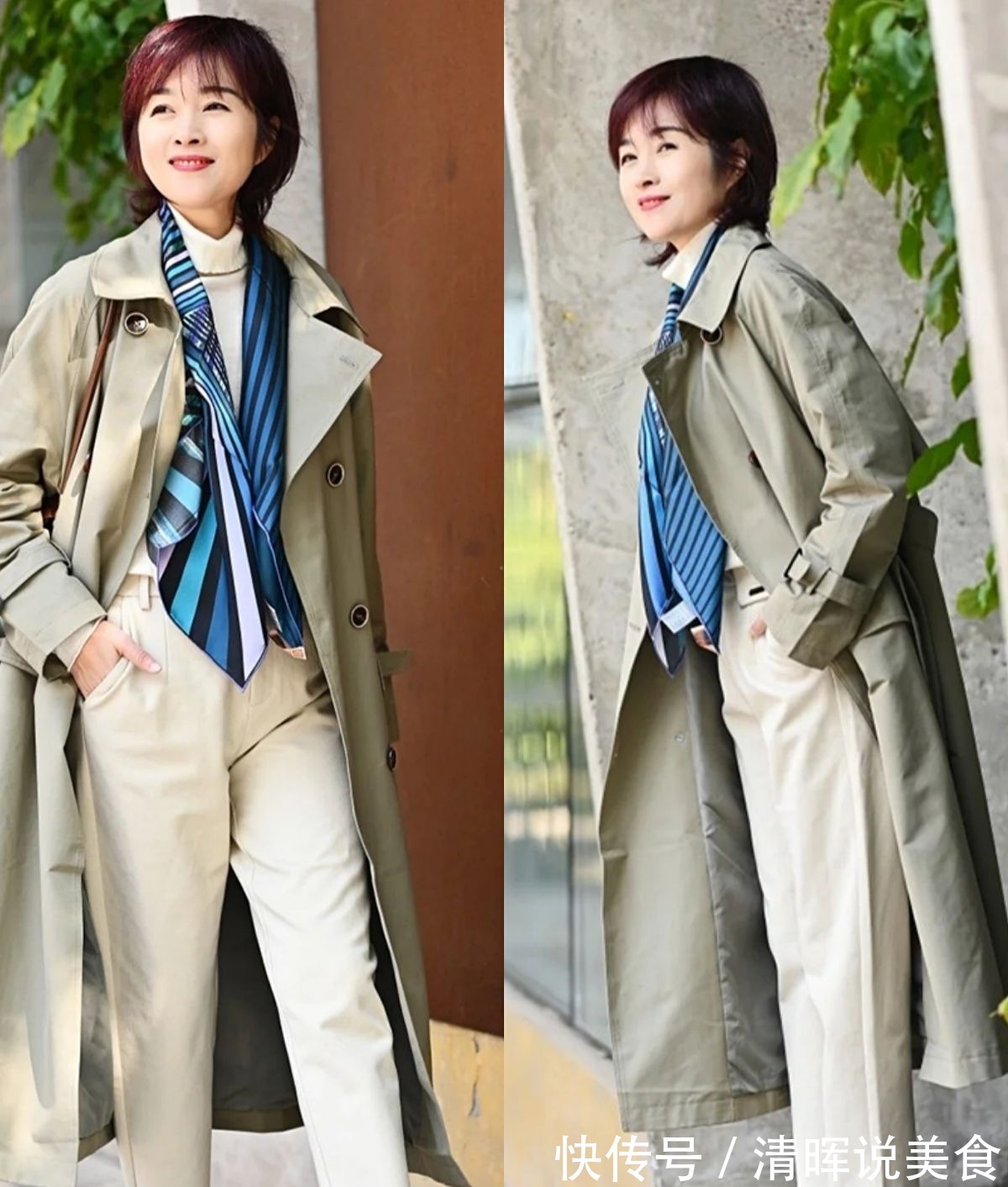 利落 50岁女人别穿得像大妈,学她的减龄穿搭,年过半百的美也很迷人