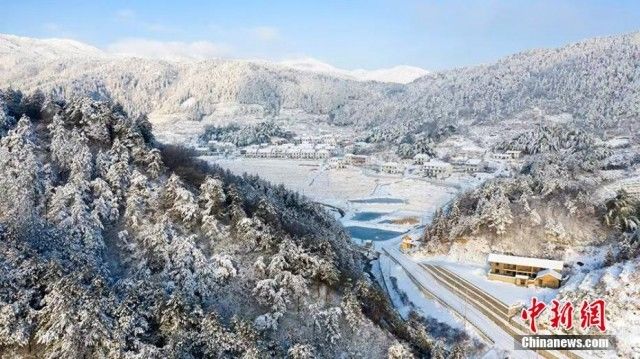 安徽|雪后初霁 安徽大别山区景美如画