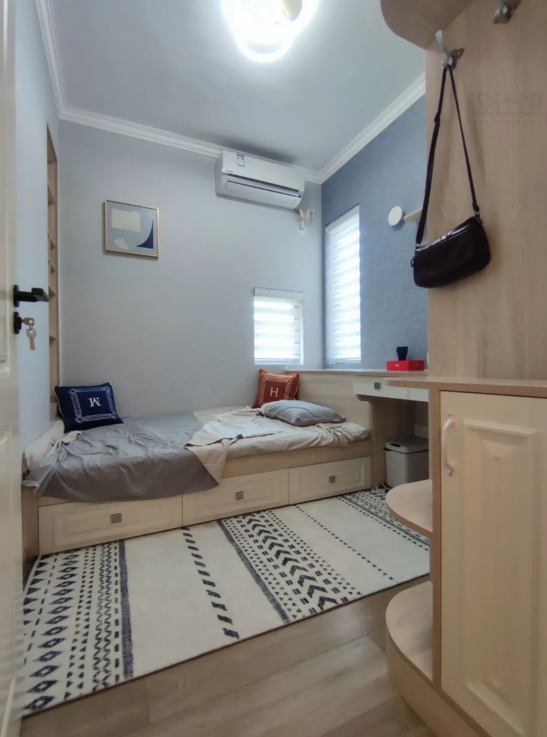 卧室|小于10㎡的卧室怎么设计?5种方法、4个案例,让小卧室也实用舒适