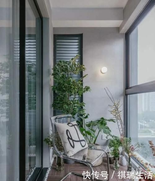 户型|你家如果只有一个阳台,那阳台就参照这样装吧,不浪费半点空间